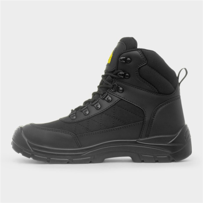 Titan Mens Black Safety Boot