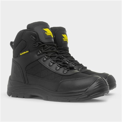 Titan Mens Black Safety Boot