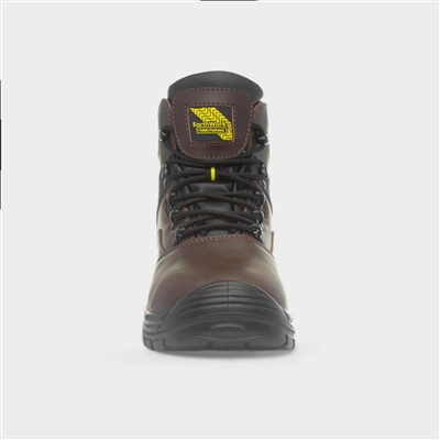 Carpenter Mens Brown Safety Boot