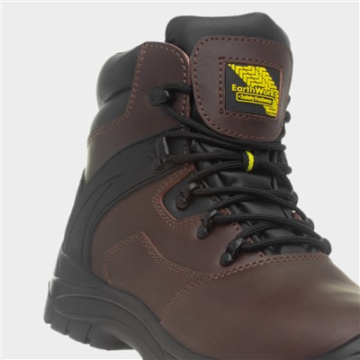 Carpenter Mens Brown Safety Boot