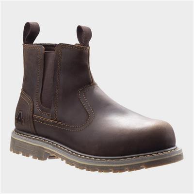 Amblers Safety Womens AS101 Alice in Brown-559002 | Shoe Zone