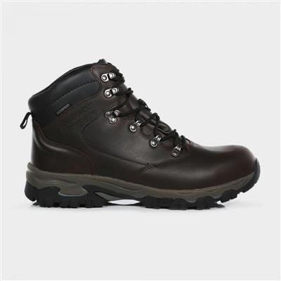 Tebay Mens Brown Leather Hiking Boot