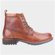 Cotswold Dauntsey Mens Leather Lace up Boot in Tan (Click For Details)