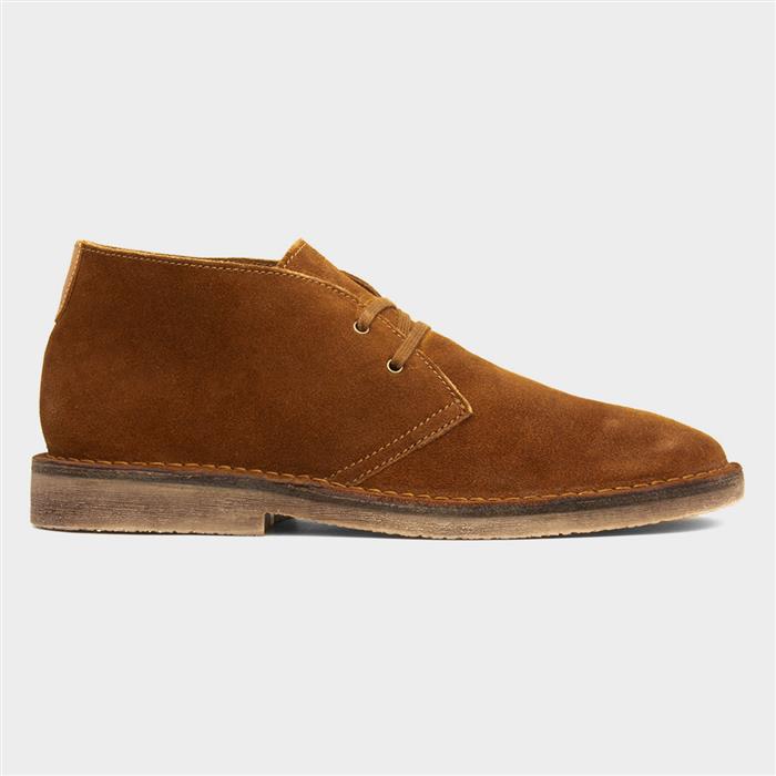 Mens tan shop suede desert boots