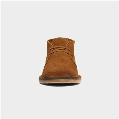 Samuel Mens Tan Suede Desert Boot