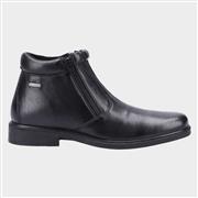 Cotswold Kelmscott Mens Black Leather Ankle Boot (Click For Details)