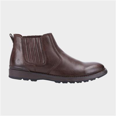 Gary Mens Brown Leather Chelsea Boot