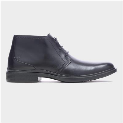 Victor Mens Black Leather Boot