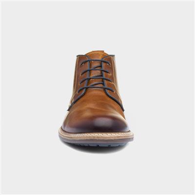 Lerwick Mens Tan Leather Chukka Boot