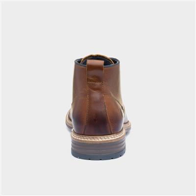Lerwick Mens Tan Leather Chukka Boot