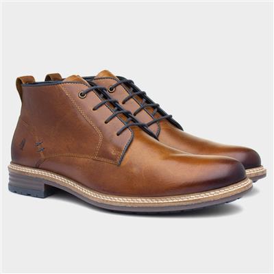 Lerwick Mens Tan Leather Chukka Boot