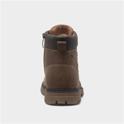 Bolivia Mens Brown Warm Lined Boot