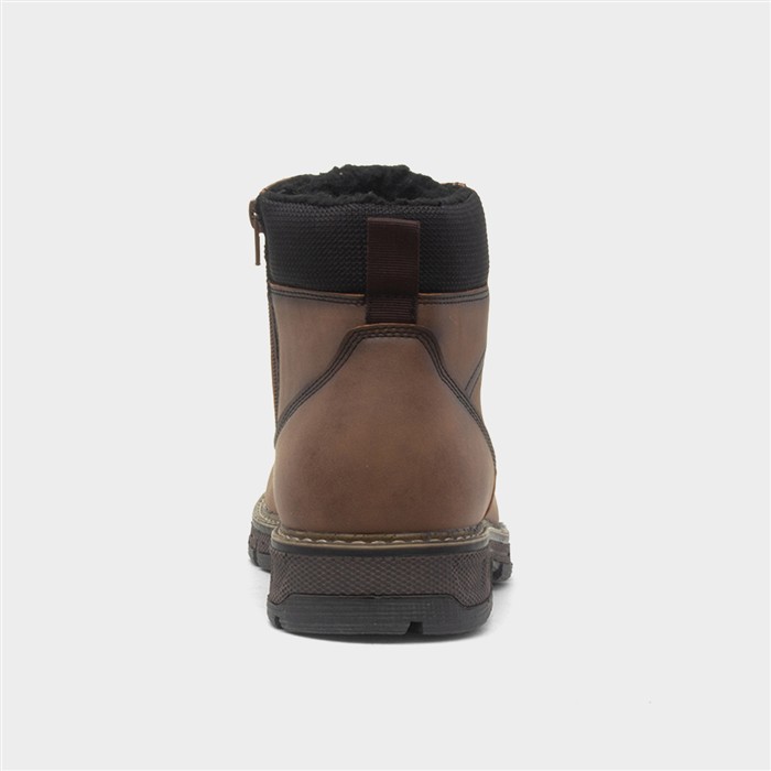 Appenine Mens Brown Lace Up Ankle Boot