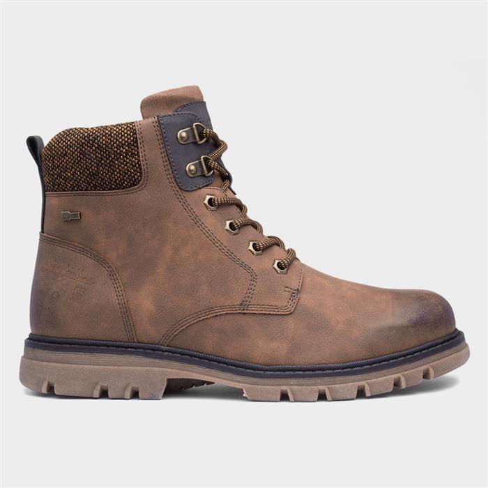 Relife Leema Mens Tan Boot