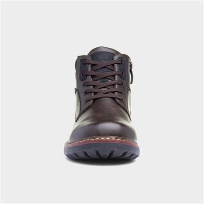 Jonty Mens Dark Brown Boot
