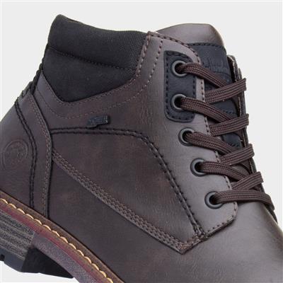 Jonty Mens Dark Brown Boot