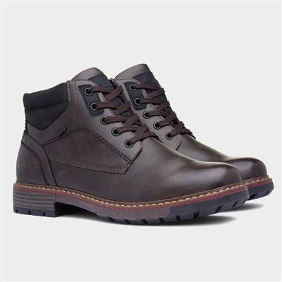 Jonty Mens Dark Brown Boot