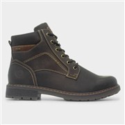 Relife Ecuador Mens Brown Lace Up Ankle Boot (Click For Details)