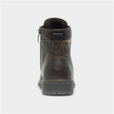 Ecuador Mens Brown Lace Up Ankle Boot