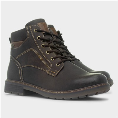 Ecuador Mens Brown Lace Up Ankle Boot