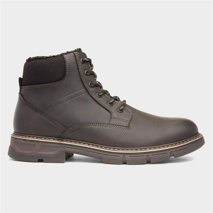 Drakensburg Mens Brown Lace Up Boot