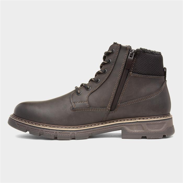 Drakensburg Mens Brown Lace Up Boot