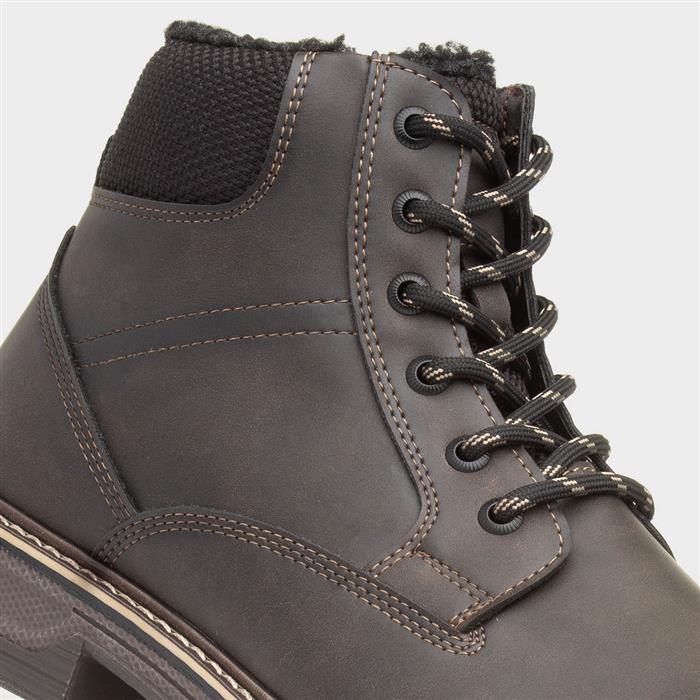 Drakensburg Mens Brown Lace Up Boot