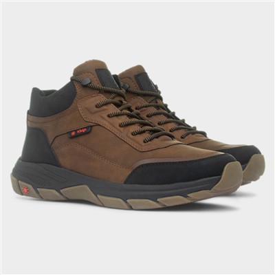 Chile Mens Tan Lace Up Walking Boot