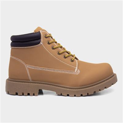 Mens Honey Lace Up Boot
