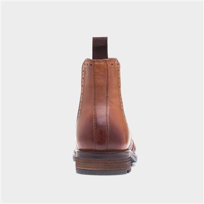 Clark Mens Tan Leather Chelsea Boot