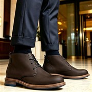 Hush Puppies Jett Mens Brown Lace Up Leather Boot (Click For Details)