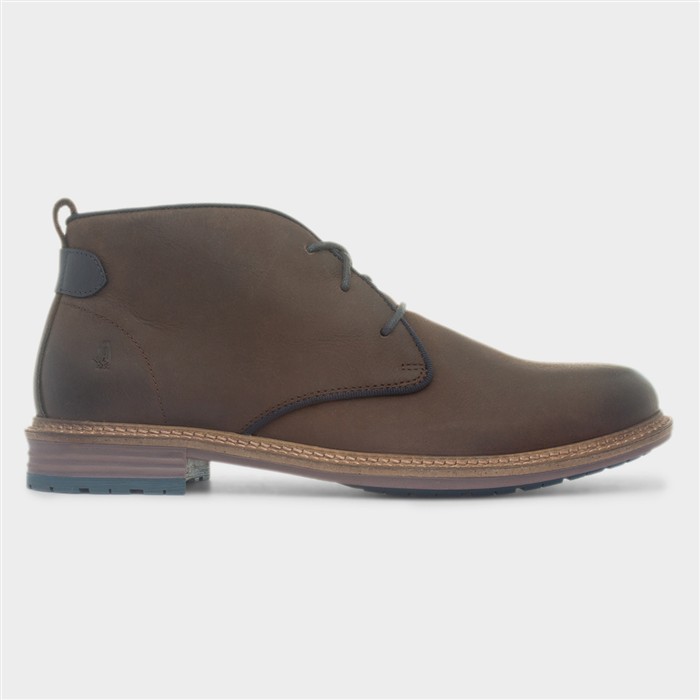 Jett Mens Brown Lace Up Leather Boot