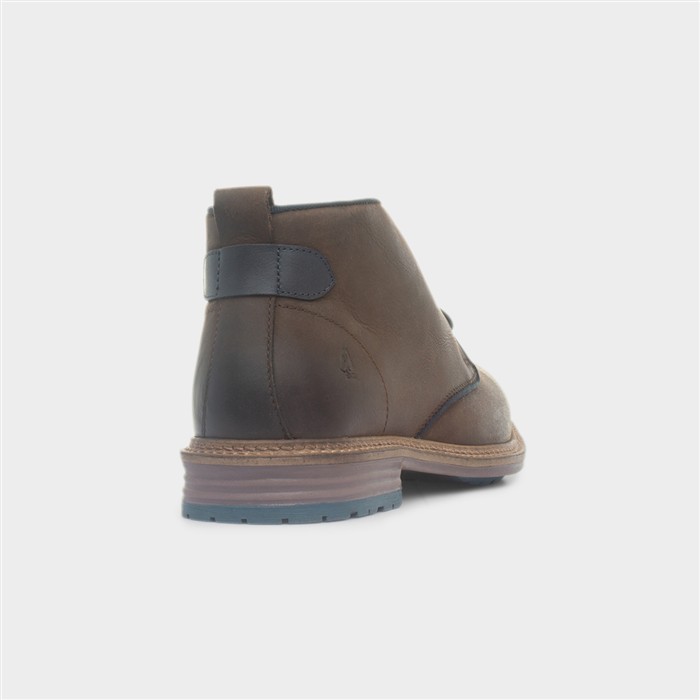 Jett Mens Brown Lace Up Leather Boot