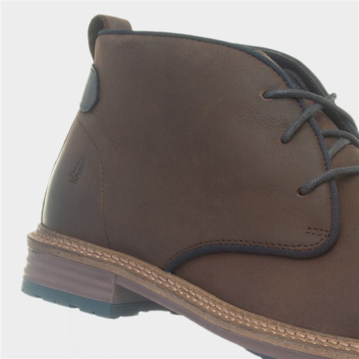 Jett Mens Brown Lace Up Leather Boot