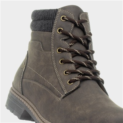 Dolomite Mens Brown Lace Up Ankle Boot