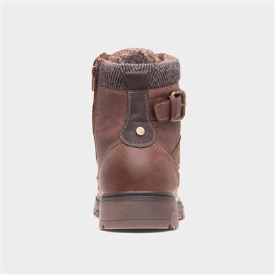 Sierra Mens Brown Lace Up Boot