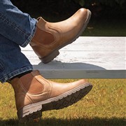 Stone Creek Atlas Mens Tan Ankle Chelsea Boot (Click For Details)