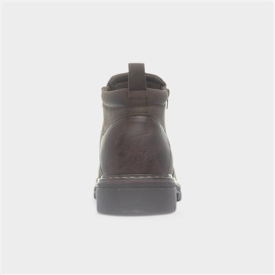 Wicklow Mens Brown Zip Up Ankle Boot