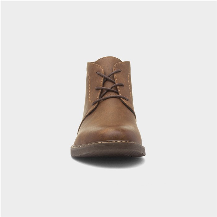 Tandy Mens Tan Ankle Chukka Boot