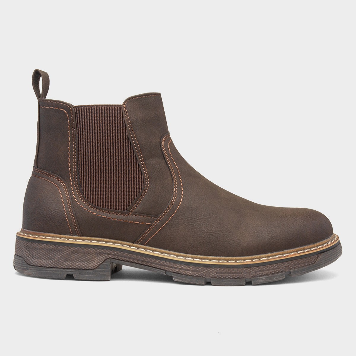 Andes Mens Brown Chelsea Boot