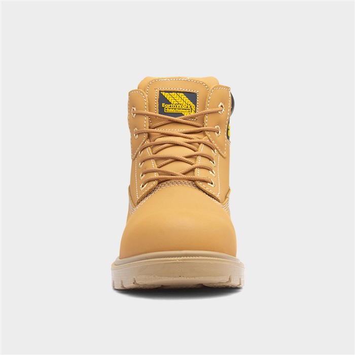 Hammer Mens Lace Honey Safety Boot
