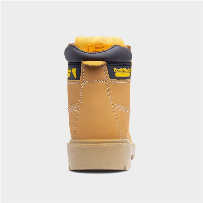 Hammer Mens Lace Honey Safety Boot