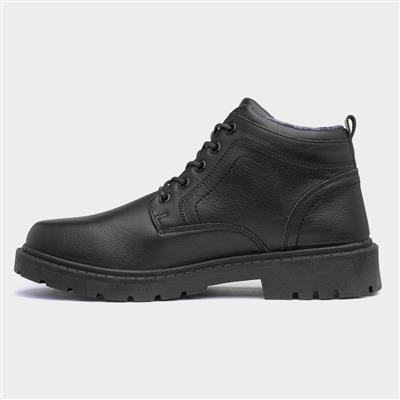 Buddy Mens Black Chukka Boot
