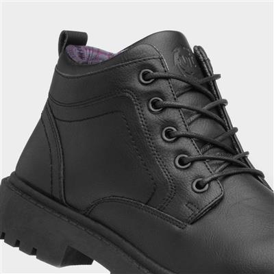 Buddy Mens Black Chukka Boot