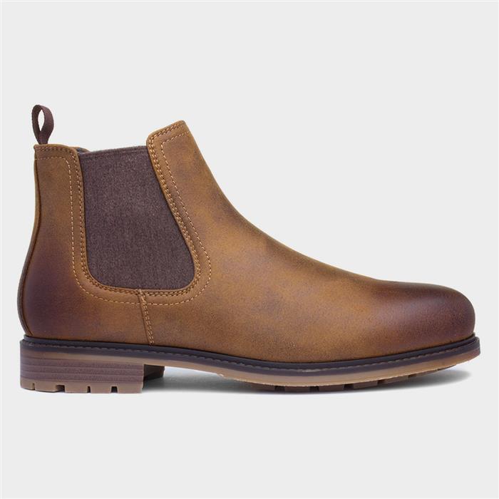 Beckett Buckley Men's Tan Chelsea Boot586018 Shoe Zone
