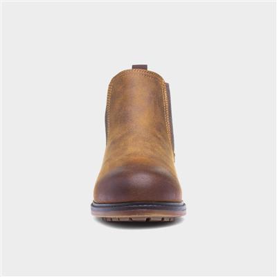 Mens Tan Chelsea Boot