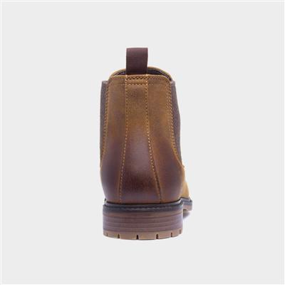 Mens Tan Chelsea Boot