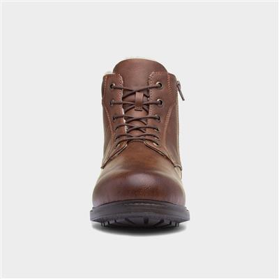 Mens Tan Ankle Boot