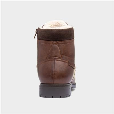 Mens Tan Ankle Boot
