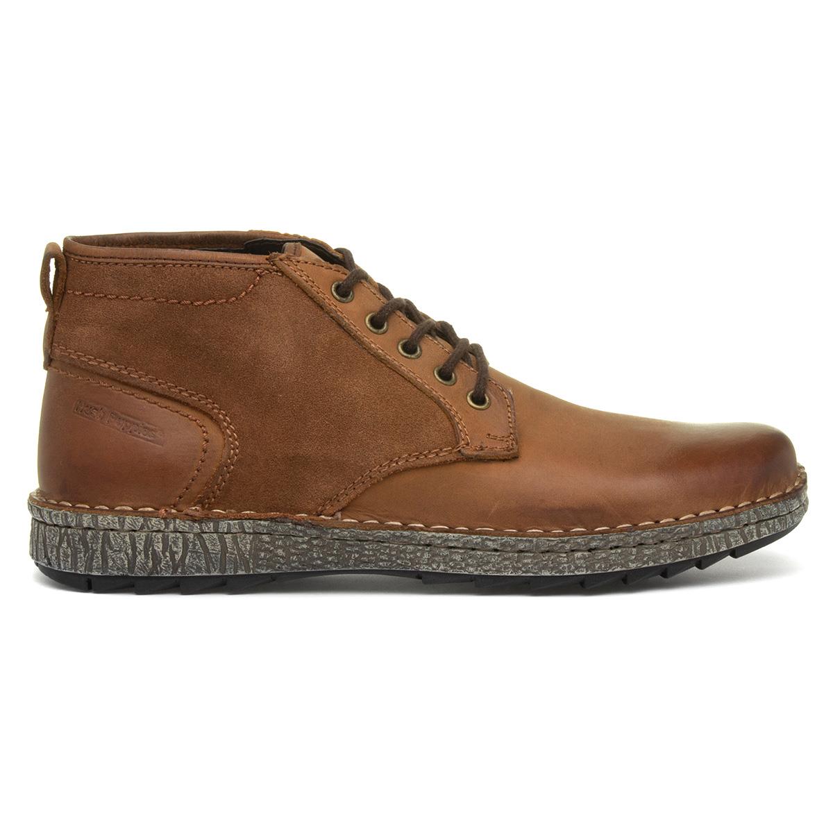 Hush Puppies Gus Tan Lace Up Boot-58601 | Shoe Zone